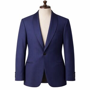 Todd Snyder Navy Blue Twill Shawl Collar Tuxedo Jacket NWT 38R Party Jacket